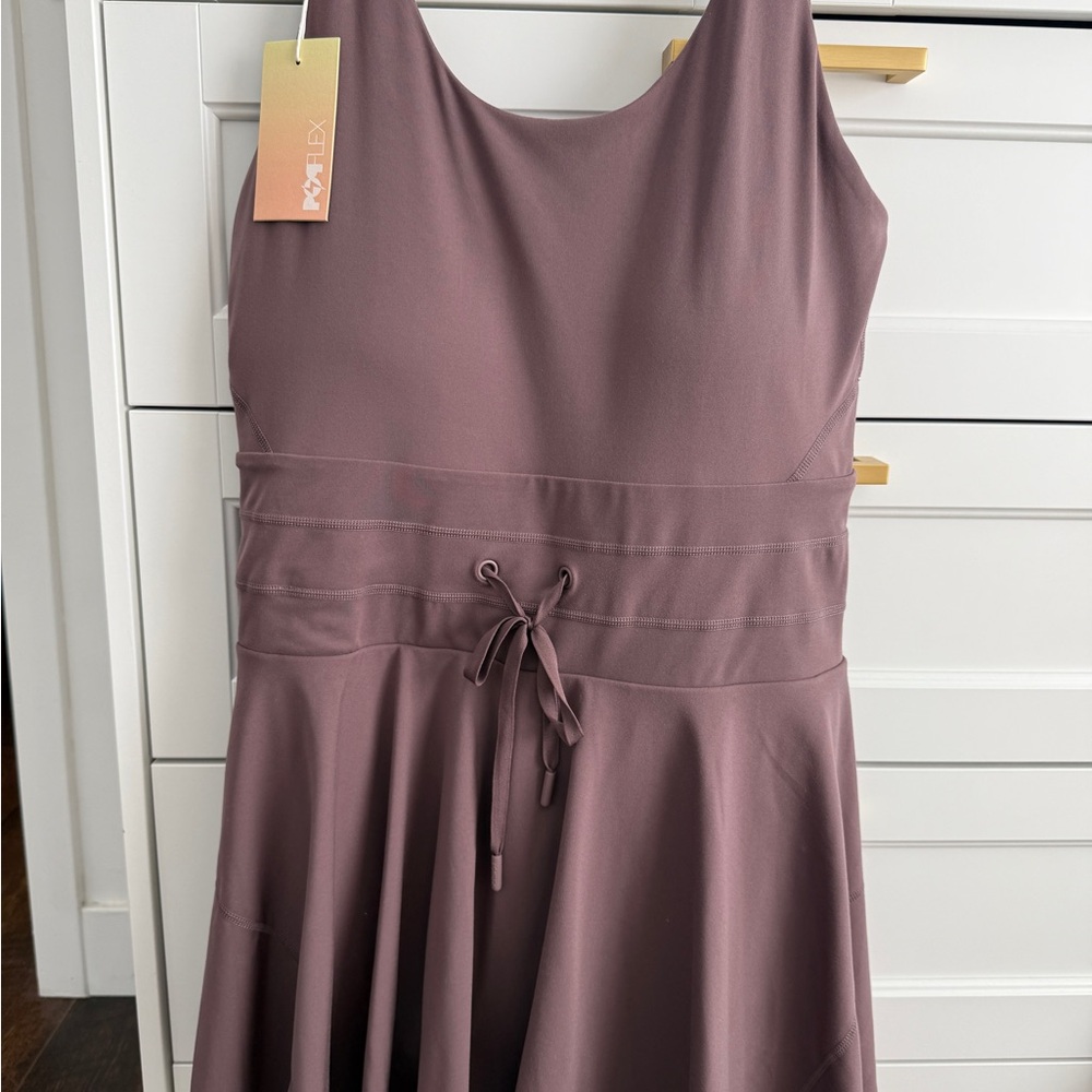 POPFLEX Twirl Dress in Peppercorn in 1X NWT